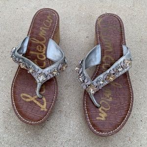 Sam Edelman Randi Wedge Sandal l Size 6.5